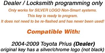 За 04-09 Toyota Prius Дистанционно, смарт ключ за бесключевого достъп с поставяне MOZB31EG