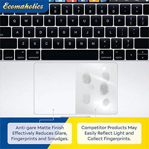 (2 броя) Протектор тракпад Ecomaholics за 2021 2022 MacBook Pro 14 инча M1 Pro/Max Модел A2442 Калъф за тъчпада с Прозрачно матово покритие