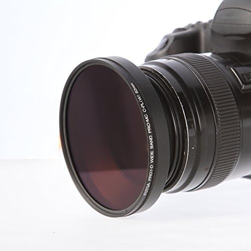 FOTGA с Винтовым Монтиране 62 мм Метална Широка сенник за обектив обектив за Canon, Nikon, Pentax, Sony 62 мм