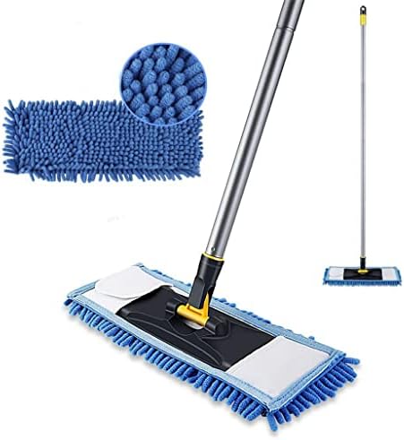 Плосък въже ZLXDP с Миещи подложки Суха и Влажна за Почистване на Паркет плочи Мраморни подове
