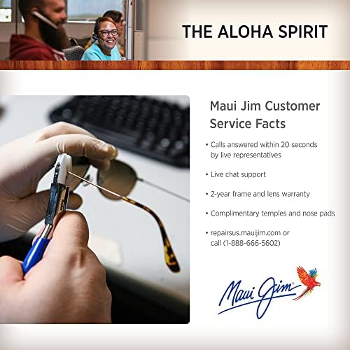 Поляризирани очила без рамки Maui Джим за мъже и жени Lighthouse