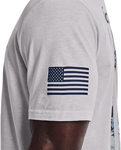 Мъжки Нова Камуфляжная тениска с Флага на Свободата на Under Armour