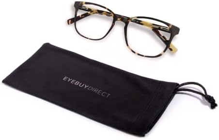 Очила EYEBUYDIRECT в Черепаховой рамки с Плат Синя Светлина за жени и Мъже, Компютърни очила за комфорт на очите