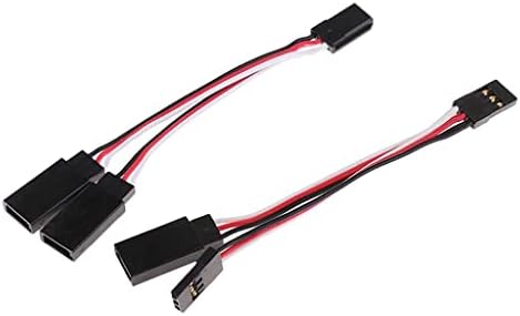 ＫＬＫＣＭＳ Съединител на кабела окабеляването на Y-образна форма 3Pins за RC Car ESC