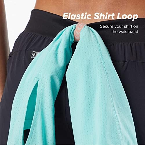 Спортни къси панталони KORSA Прегръдка 5 2.0 за жени с джобове | Леки, Влагоотводящие и с къса подплата | за джогинг, йога, фитнес
