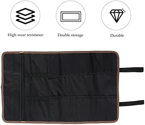Angoily Duty Re Чанта-куфар за носене: Холщовая на Тъканта, чанта За работилница с Инструменти, Практичен Гаечен ключ, Многофункционално Съхранение, Ръчно Полезен с цип дж