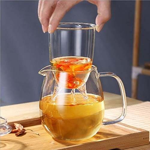 Домакински Чай и Прибори Стъклена Кана за Печки Огнеупорни Висока Взривозащитен машина За Заваряване на Чай Цвете Чаен Комплект