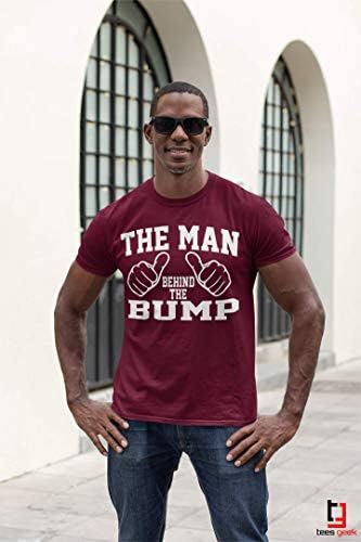 Мъжки Забавно Нов Продукт - Тениска The Man Behind The Bump