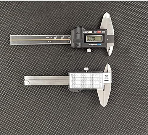 ZYZMH ABS Портативен Мини Цифров штангенциркуль от неръждаема стомана Инструменти за измерване на дебелината на штангенциркуля (Цвят: 0-50 мм)