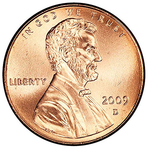 2009 D Сатинировка началните Години Lincoln Bicentennial Cent Choice Необращенный монетен двор на САЩ