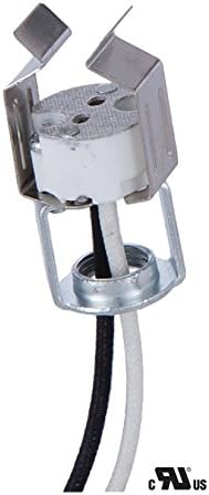 Двухконтактная халогенна изход B&P Lamp® От Порцелан Със скоба MR-16