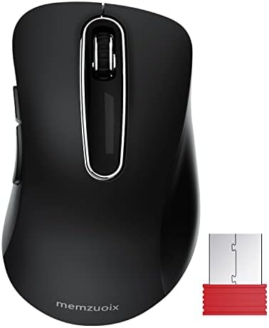 безжична мишка memzuoix 2.4 G, Безжична Компютърна Мишка, Безжична мишка за лаптоп, настолен компютър, КОМПЮТРИ, на MacBook