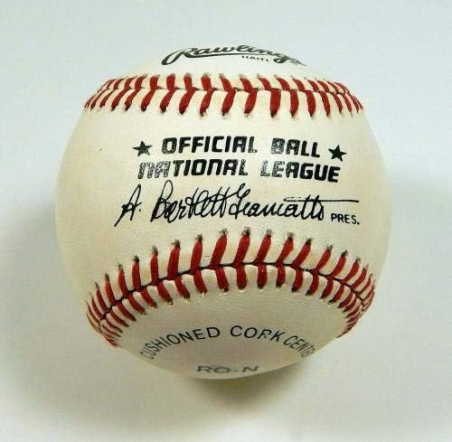 Джеф Тредуэй Подписа Автограф на Националната лига Бейзбол DP03920 - Бейзболни Топки С Автографи