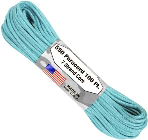 Паракорд Atwood Commercial 550 100' 7 Strand Made in USA Survival Cord Парашутни Outdoor (Преди син)