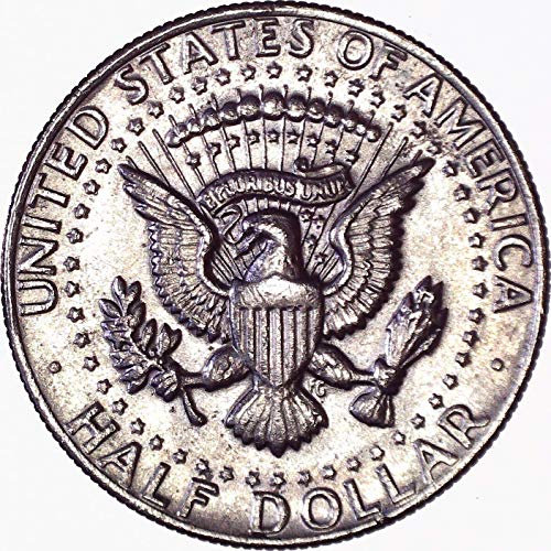 1981 Rv Кенеди Полдоллара 50 цента На Около необращенном формата на