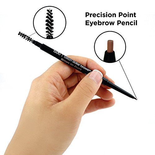 Веждите на един милиард долара Вежди точков молив Micro Brow Pencil - Тъмно сив