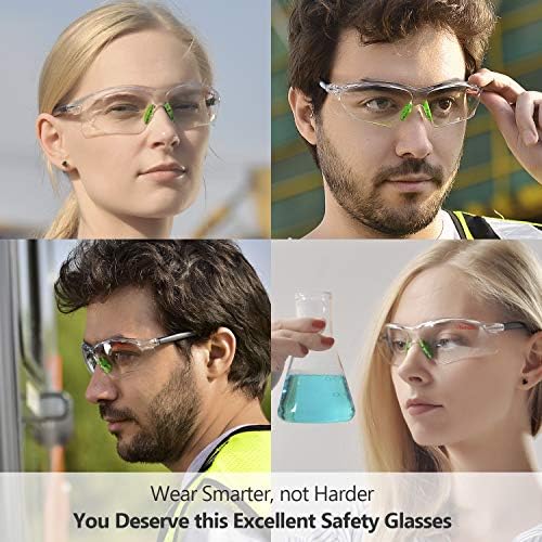 Защитни Очила SAFEYEAR Anti Fog Z87 за Мъже и Жени, Предпазни Очила за Лабораторна работа, Защитни Очила
