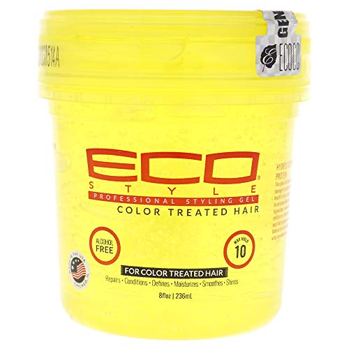 Гел за боядисана коса Eco Style Ecoco - За всички типове коса - Съдържа защита от uv - Специална формула за боядисани и мелированных коса - Контролира и придава силен блясък -