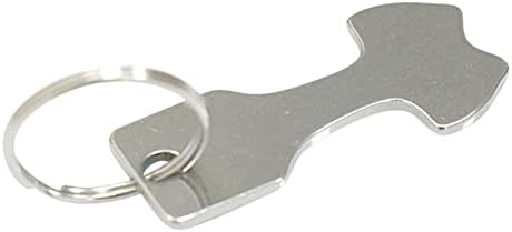 gCX0zp 5 Опаковки Метални халки За ключове От алуминиева Сплав, Заключване за Символите в количката за пазаруване