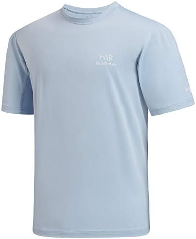 Мъжка тениска за Риболов с защита от Слънцето BASSDASH UPF 50+, UV-Тениска с Къс ръкав