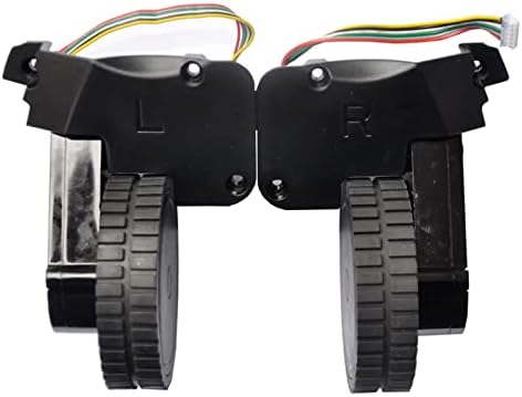 UIEYCDY е Съвместим с Робот Wheel Professional 800T 820 820S 820T 820P 830 830S 930P 830T Резервни Части за робот-прахосмукачка (Цвят: лявото и дясното колело)