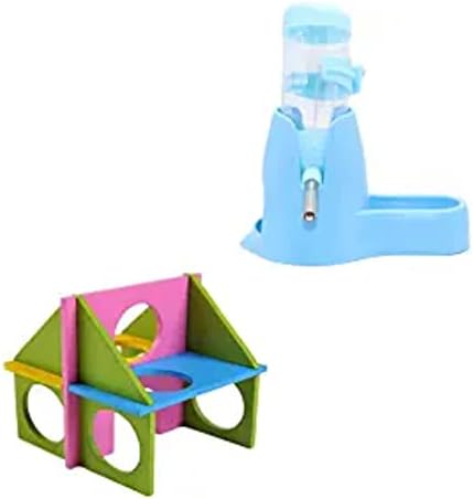 Бутилка за вода за хамстер Litewoo и играчка за упражнения с хомяком
