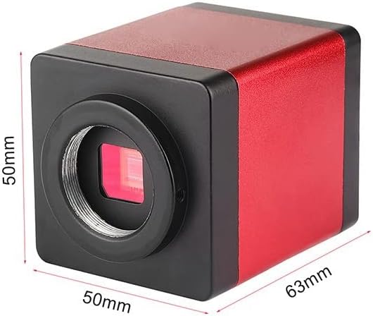 Комплект аксесоари за микроскоп, за възрастни, Индустриална Камера за Видеомикроскопа Full HD 13MP 2K 1080P 60FPS HDMI, Лупа, Лабораторни Консумативи (Цвят: Камера-Обектив-Светл?