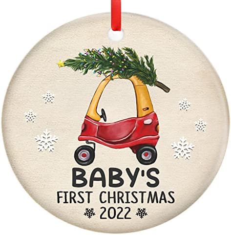 Първото Коледна Украса за детето 2022, Подаръци За Новородено, Момчета, Коледна Украса За Момичета, Подарък За мама, Татко За Първи Път, Подаръци За бременни, Коледни У