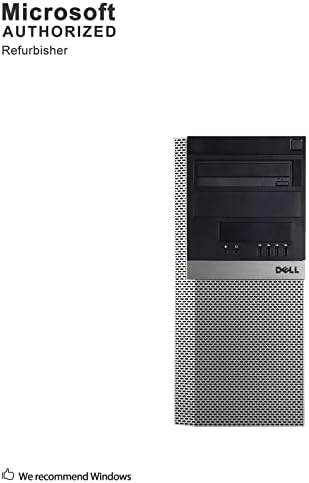 Настолен компютър PC Dell OPTIPLEX Tower GX980, Intel Core i5-650 с честота до от 3.46 Ghz, 4G DDR3, 500 ГРАМА, DVD, WiFi, BT, VGA, ДП, 64-битова версия на Windows 10 Pro -Поддръжка на множество езици Английски / ис