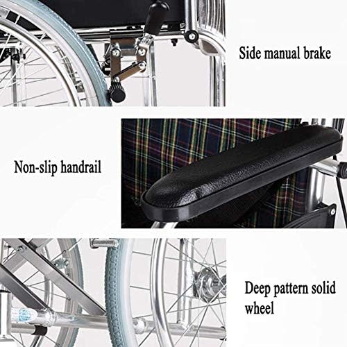 Преносима и удобна инвалидна количка NEOCHY от ултра-леки алуминиеви сплави за Пътуване, Сгъване, самоубирающаяся с Дишаща възглавница,