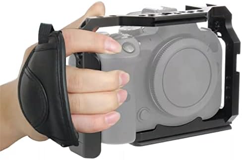 Комплект за монтаж на камерата YEBDD Cage Rig Охлаждаща Защитна Рама Удължител и студена обувки и стабилизатор на закрепване САМ Kit (Цвят: само една клетка, размер: 150 * 77.5 *