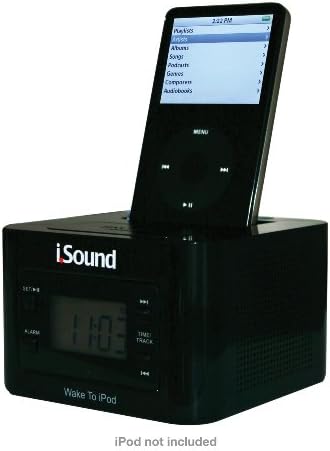DreamGear i.Звук Акустична система за iPod за пътуване във времето (черен)