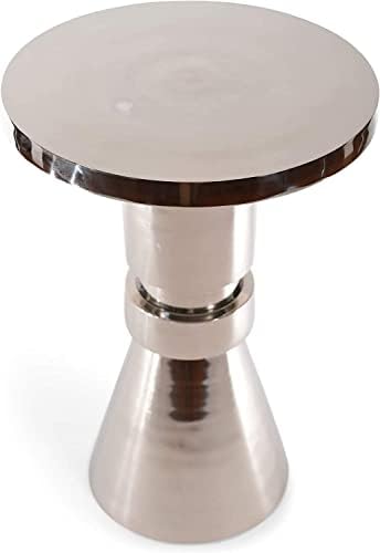 Декоративен акцентный маса за алуминиева стойка (DH8036) | Метална акцентный кръгла маса | Холова маса | Муфа масичка с выступом за