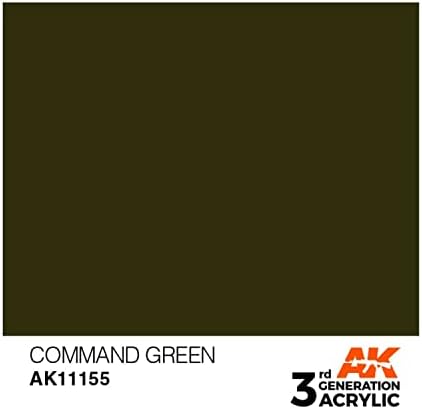 AK-Interactive Акрил 3-то поколение Команден Зелен 17 мл