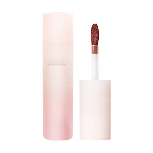 Праскова-Аромат за блясък за устни Velvet Lip Mud Лесно се Придържа Към Горловине Чаша Червено Естествен Гланц за устни с Телесен цвят