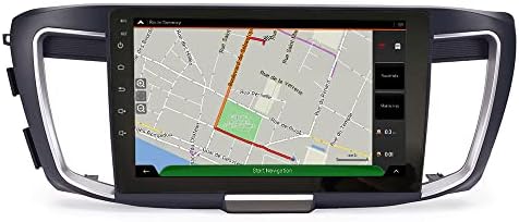 Андроид 10 Авторадио Автомобилната Навигация Стерео Мултимедиен Плейър GPS Радио 2.5 D Сензорен Екран За Honda Accord 2013-2019 Четириядрен процесор, 1 GB оперативна памет, 16 GB ROM
