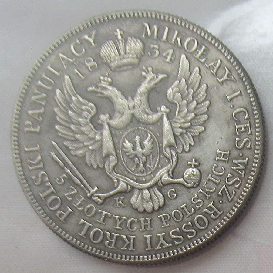 Сребърен долар Полски 5 злоти 1930-1934 5 Чуждестранни Копия на Възпоменателни монети