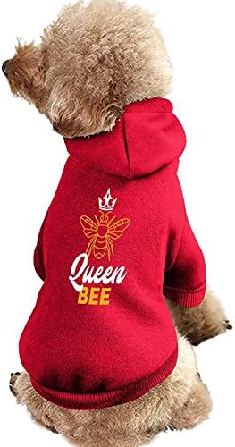 Hoody Queen Bee Dog Sweatshirt Топли Блузи За Домашни Любимци Пуловер За Кучета Котки