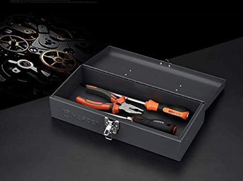 Edward Tools Метален набор от инструменти - Тежкотоварни Преносим кутия за инструменти с чекмедже-организатора и дръжка