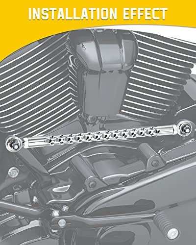 ANONEMOTO Лоста за превключване на предавките с Лост за смяна на предавките, който е Съвместим за Harley Davidson 1986-2023 Softail