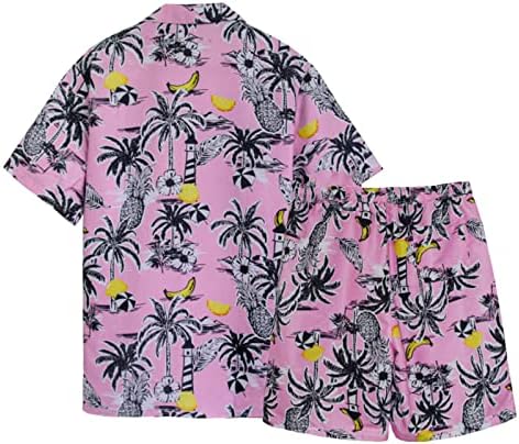 SENIQ / Комплект от Къси панталони и ризи за мъже, Плажен Костюм, Еднакви Ризи, Панталони, Мъжки Хавайски Дрехи С Флорални