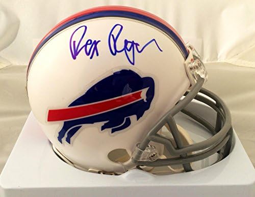 Мини-каска Buffalo Bills с автограф на Рекса на Райън, мини-каски NFL с автограф от JSA