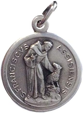 Ред на Свети Франциск от Асизи - Медалите на Светци Покровители - Произведено в Италия