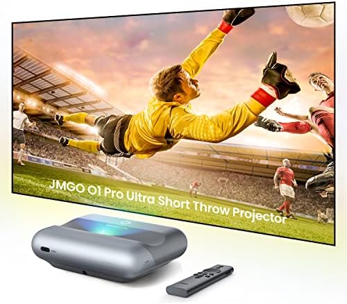 JMGO O1 Pro 1080P FHD Сверхкороткофокусный проектор с дистанционно управление