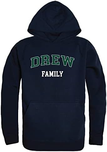 W Republic Drew University Rangers Семеен мек вълнен плат Пуловер С качулка