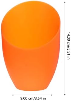 Operitacx 5 бр. Пластмасов лампа във формата на подкова, Лампа с диаметър на отвора 1,65 инча, Сменяеми Пластмасови Лампа за Полилеи, Подвесного лампа, серия стенни аплици (