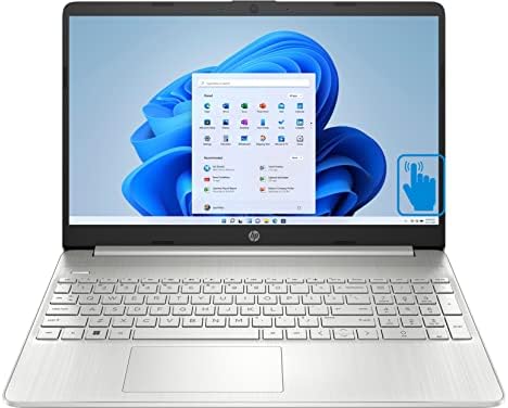 Лаптоп HP 15t-dy500 за дома и бизнеса (Intel i7-1260P 12-ядрен, 64 GB ram, 2 TB PCIe SSD, Intel Iris Xe, 15,6 60Hz Touch Full HD (1920x1080), WiFi, Bluetooth, КБ с подсветка, уеб камера, HDMI, Win 11 Home)