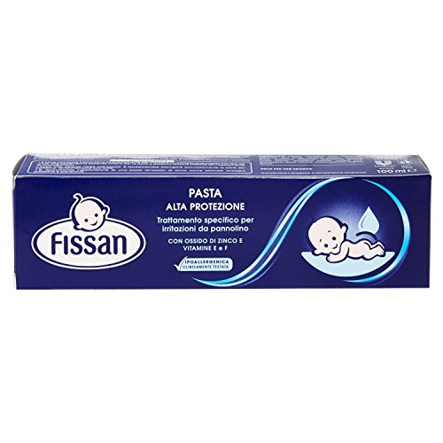 Детска паста Fissan с висока степен на защита с оксидом Цинк и витамин 100 мл 3,53 грама
