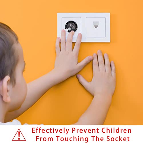 Капачки на контакти LAIYUHUA За защита от деца (на 12 и 24 опаковки), Устойчива защита на електрически щепсел | Пластмасови капачки на