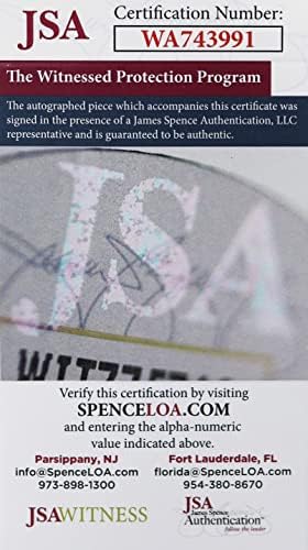 Гари Пейтън Сиатъл суперсоникс се Регистрирали Бяла фланелка 20 поръчка с автограф от JSA Witnessed COA